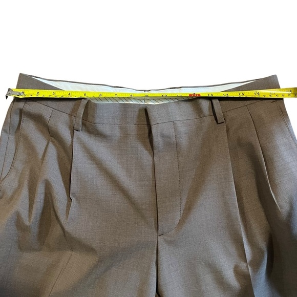 Vintage Covington men’s slacks work dress pants classic brown neutral size 36 - Picture 2 of 10